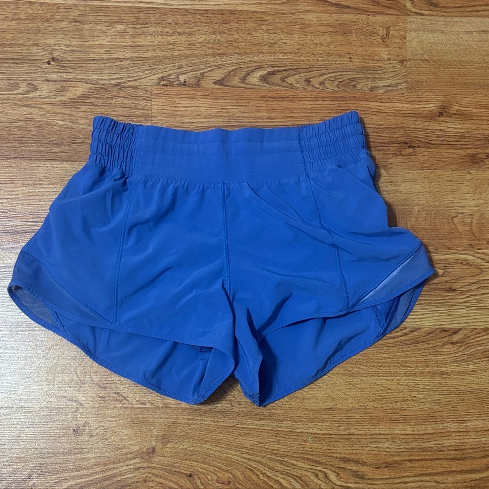 lululemon athletica Blue Athletic Running Shorts